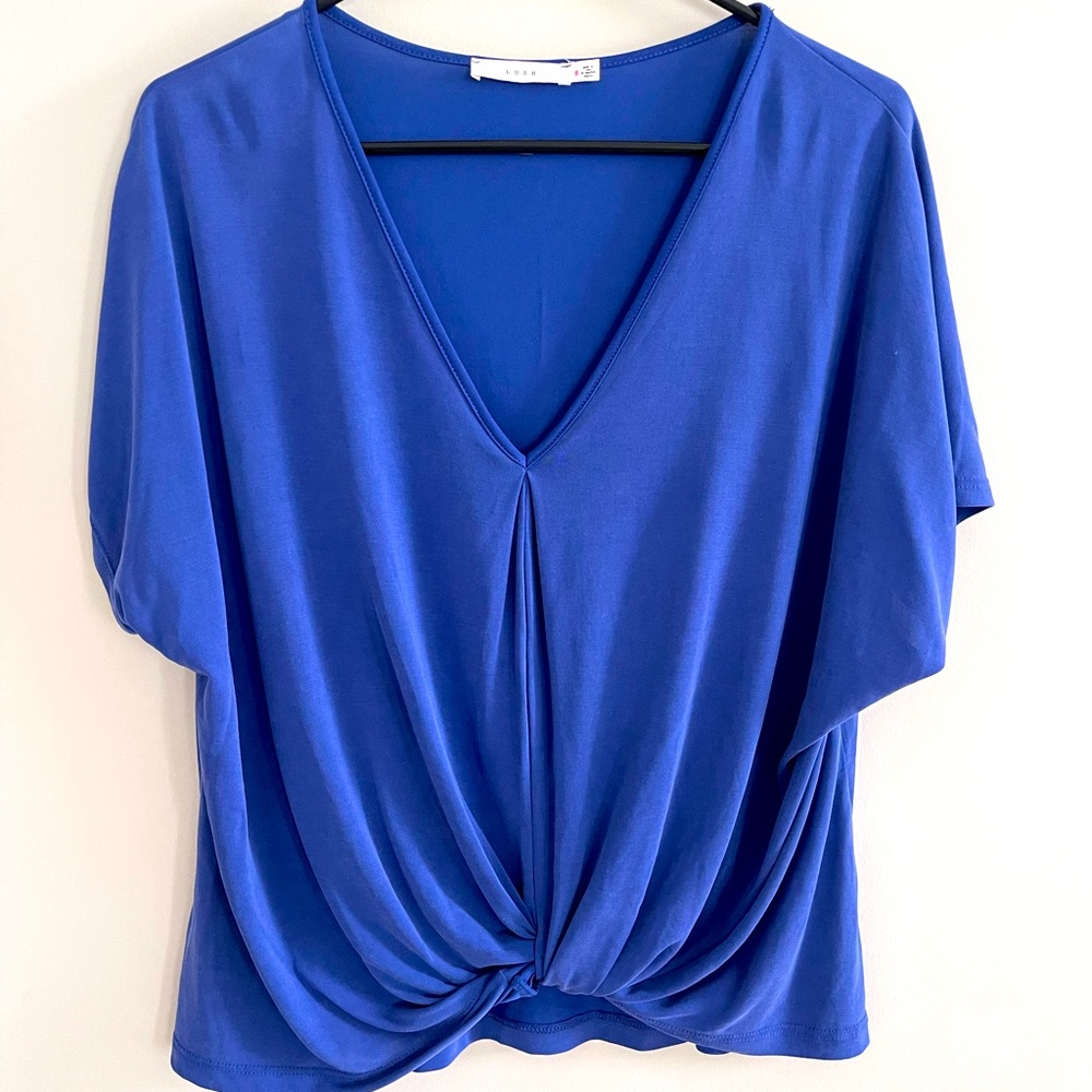 Lush Blue Top